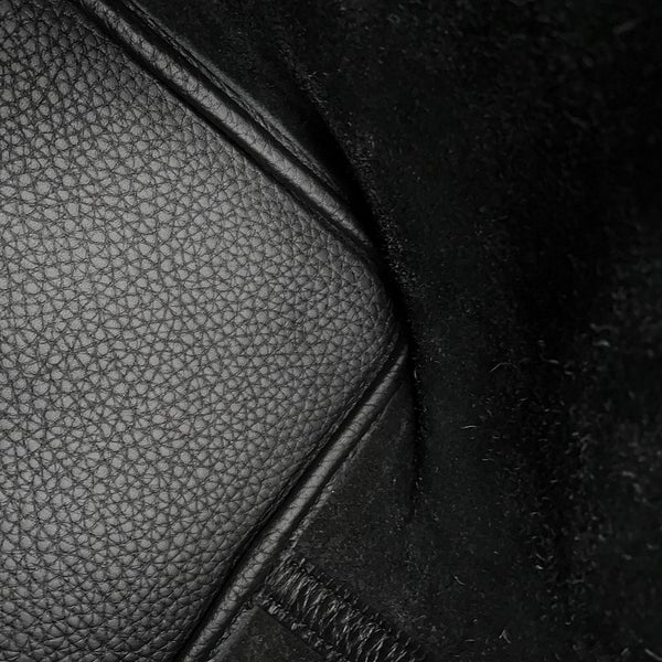 エルメス ハンドバッグ ピコタンロックMM ブラック/ゴールド金具 トリヨンクレマンス K刻印 HERMES 黒