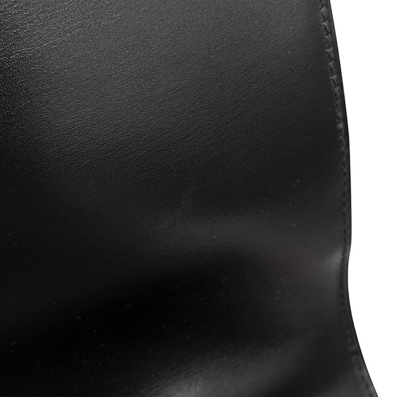 エルメス ビジネスバッグ サックアデペッシュ27 ブラック/ゴールド金具 ポロサスシャイン □J刻印 メンズ 黒
