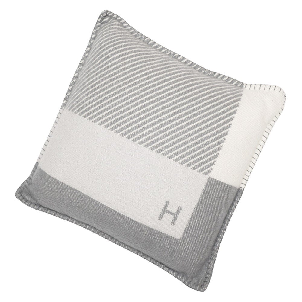 エルメス クッション Hリヴィエラ PM ウール カシミヤ HERMES