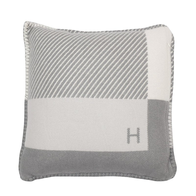 エルメス クッション Hリヴィエラ PM ウール カシミヤ HERMES インテリア