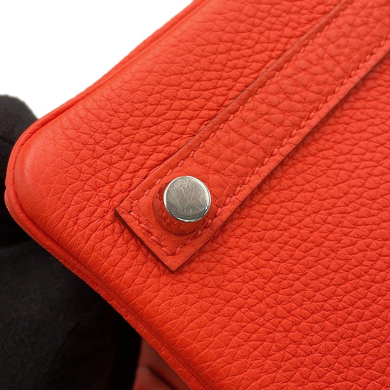 エルメス バーキン25 カプシーヌ/シルバー金具 トゴ T刻印 HERMES Birkin ハンドバッグ
