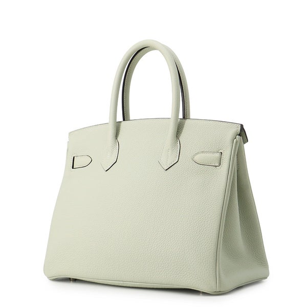 エルメス バーキン30 グリネヴェ/シルバー金具 トゴ B刻印 HERMES Birkin ハンドバッグ