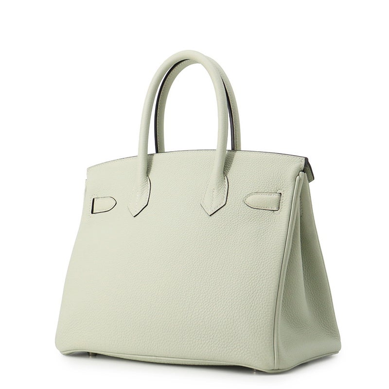 エルメス バーキン30 グリネヴェ/シルバー金具 トゴ B刻印 HERMES Birkin ハンドバッグ