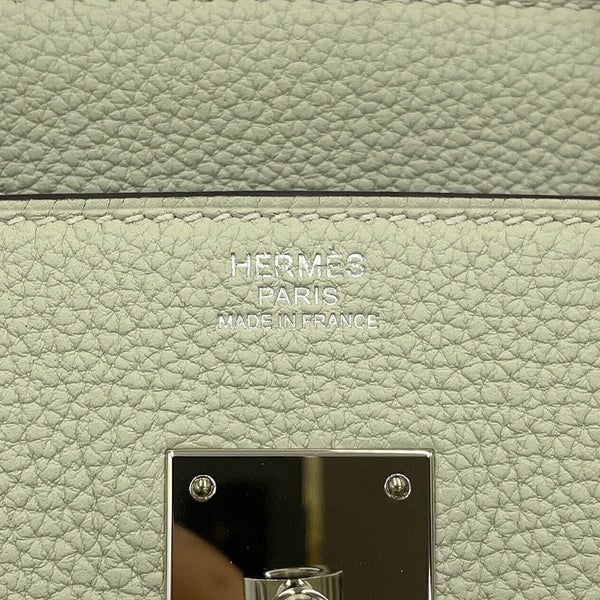 エルメス バーキン30 グリネヴェ/シルバー金具 トゴ B刻印 HERMES Birkin ハンドバッグ