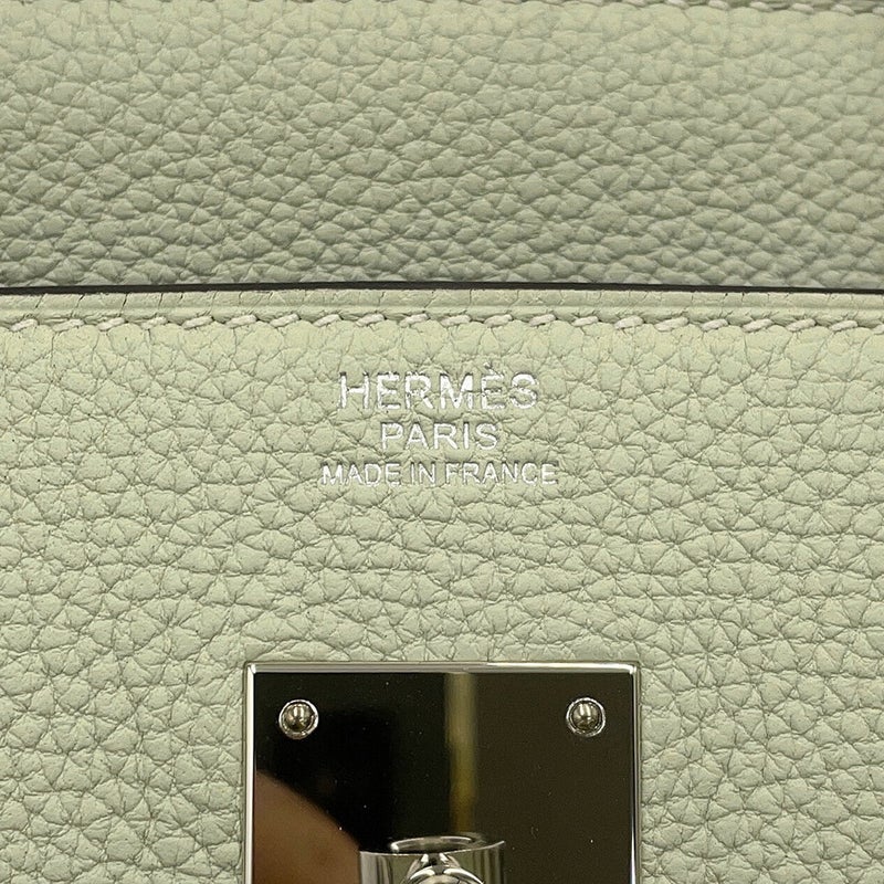 エルメス バーキン30 グリネヴェ/シルバー金具 トゴ B刻印 HERMES Birkin ハンドバッグ
