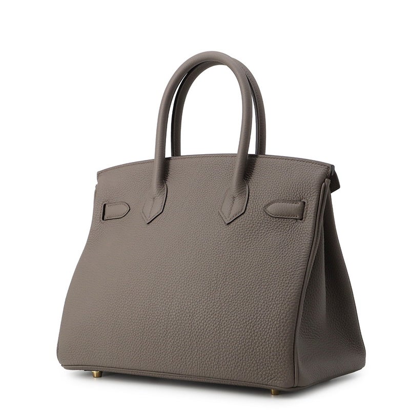 エルメス バーキン30 エタン/ゴールド金具 トゴ A刻印 HERMES Birkin ハンドバッグ