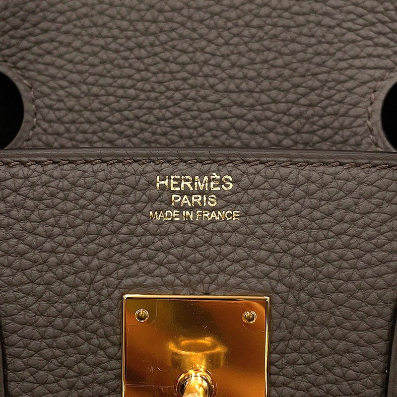 エルメス バーキン30 エタン/ゴールド金具 トゴ A刻印 HERMES Birkin ハンドバッグ