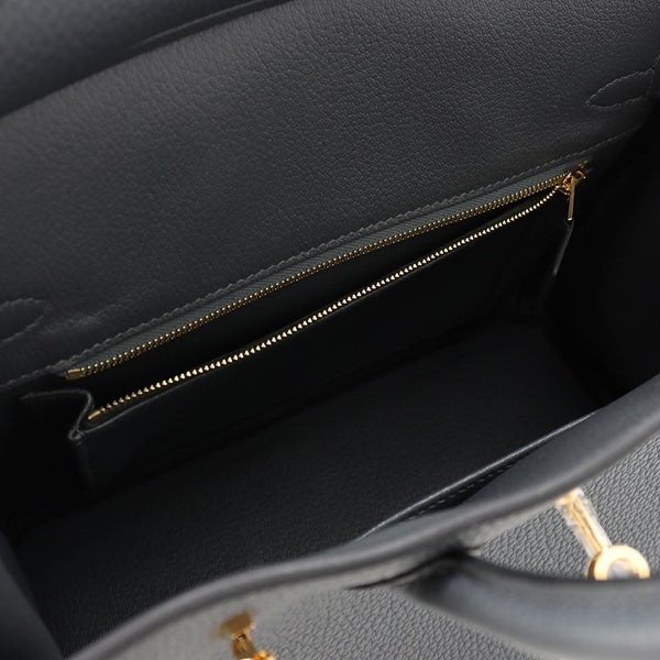 エルメス バーキン25 グリミスティ/ゴールド金具 トゴ G刻印 HERMES Birkin ハンドバッグ