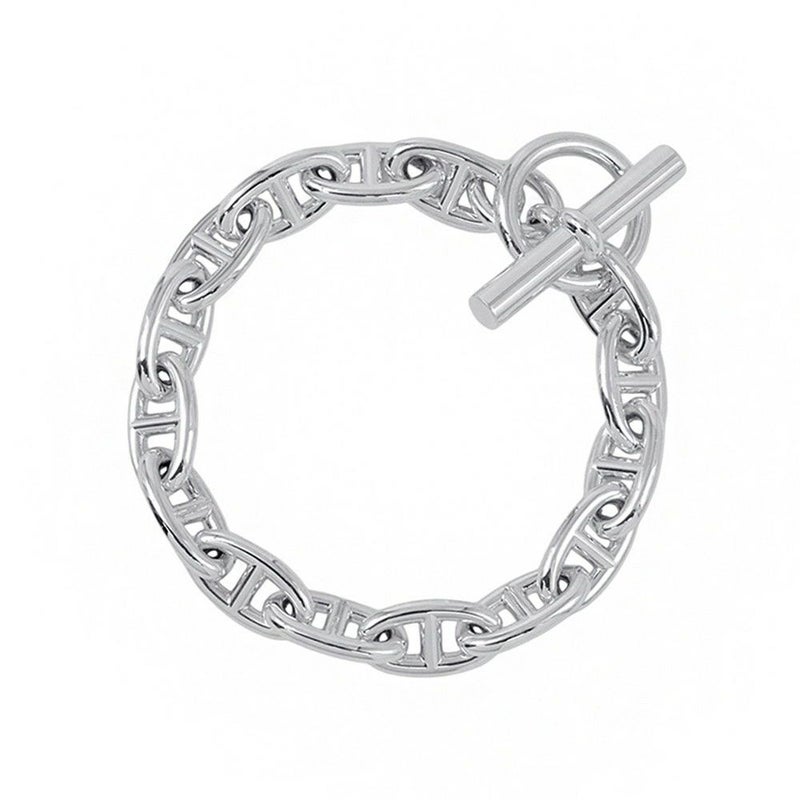 エルメス ブレスレット シェーヌダンクルGM 15コマ SV925シルバー HERMES ジュエリー