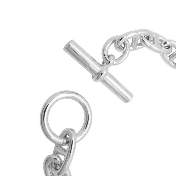 エルメス ブレスレット シェーヌダンクルGM 15コマ SV925シルバー HERMES ジュエリー