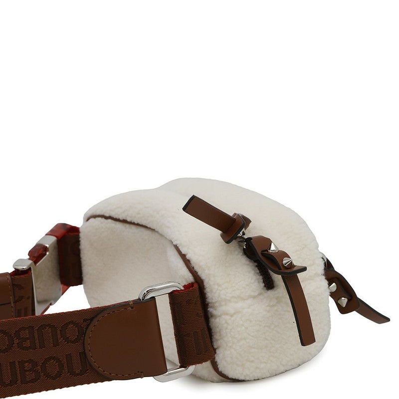 クリスチャン・ルブタン ボディバッグ ブラスター ボア レザー 3215176 Christian Louboutin ウエストポーチ 白