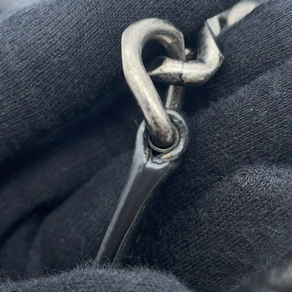 サンローランパリ ハンドバッグ カレッジ レザー 428056 SAINT LAURENT PARIS 2wayチェーンショルダーバッグ 黒