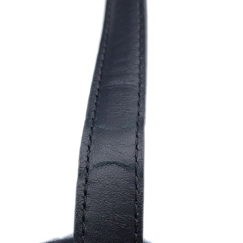 エムシーエム ショルダーバッグ ヴィセトス ロゴ レザー MCM バッグ ハンドバッグ 黒