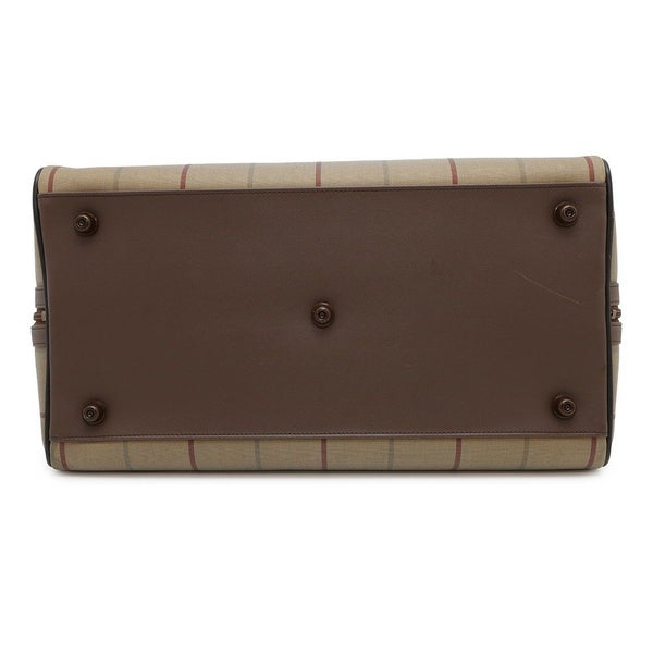 バーバリー ボストンバッグ チェック キャンバス BURBERRY バッグ