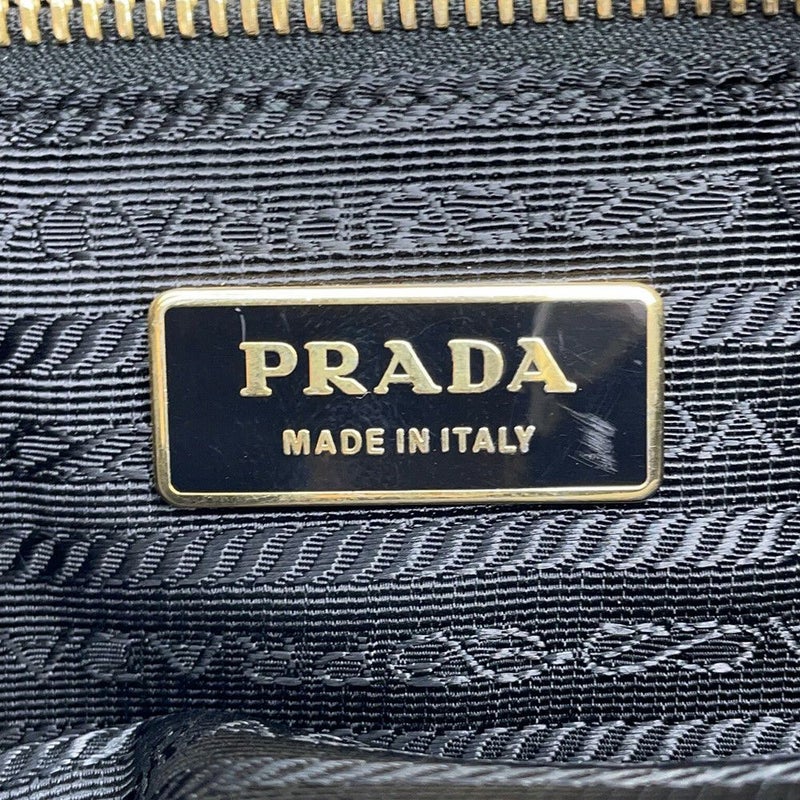プラダ ショルダーバッグ ロゴ ワンショルダー ナイロン レザー BR3799 PRADA ハンドバッグ