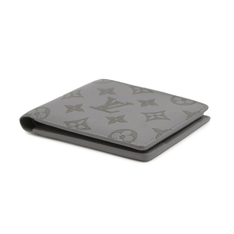 ルイヴィトン 二つ折り財布 モノグラム・シャドウ ポルトフォイユ・ミュルティプル M81383 LOUIS VUITTON