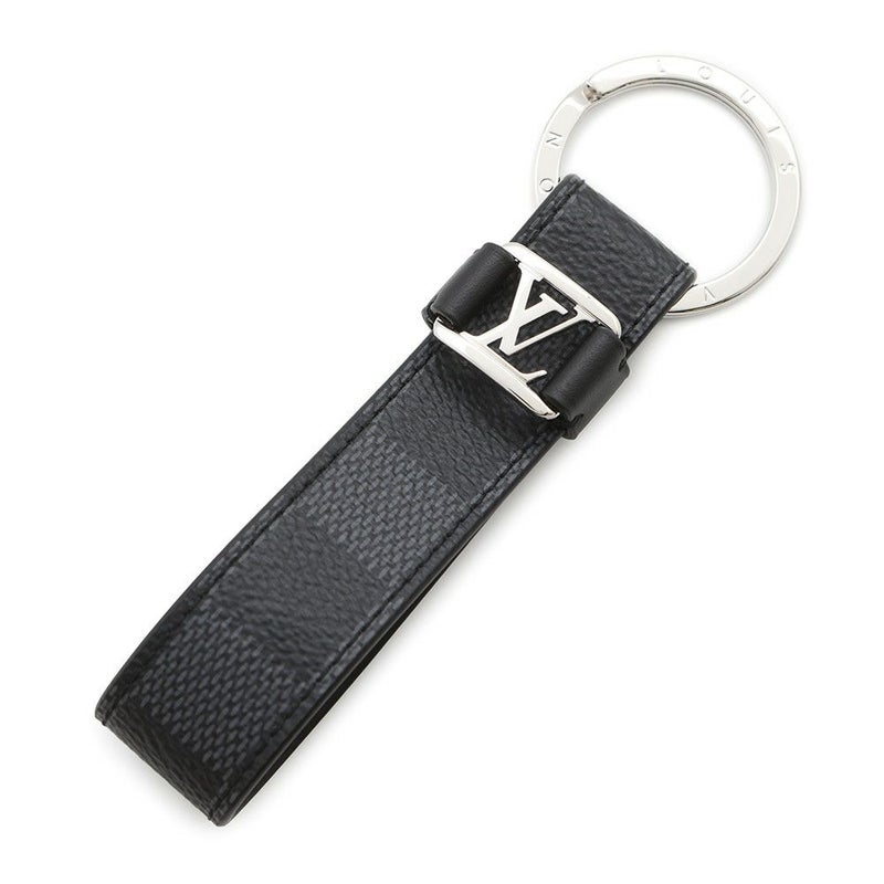ルイヴィトン キーホルダー ダミエ・グラフィット LVドラゴンヌ M62706 LOUIS VUITTON 小物 チャーム ブラック 黒