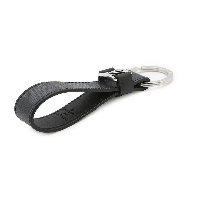 ルイヴィトン キーホルダー ダミエ・グラフィット LVドラゴンヌ M62706 LOUIS VUITTON 小物 チャーム ブラック 黒