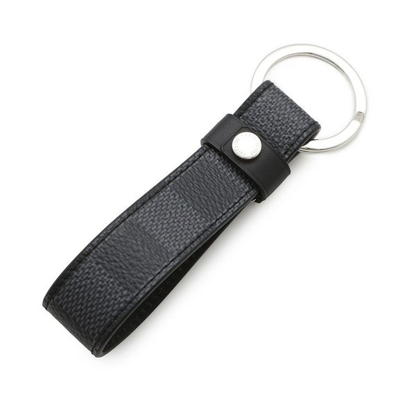 ルイヴィトン キーホルダー ダミエ・グラフィット LVドラゴンヌ M62706 LOUIS VUITTON 小物 チャーム ブラック 黒