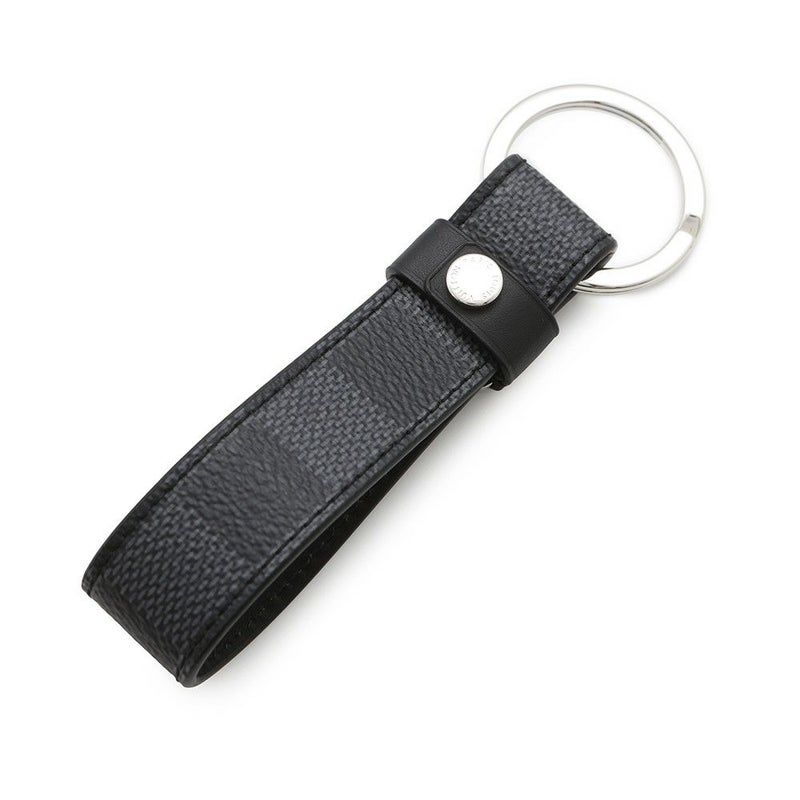 ルイヴィトン キーホルダー ダミエ・グラフィット LVドラゴンヌ M62706 LOUIS VUITTON 小物 チャーム ブラック 黒