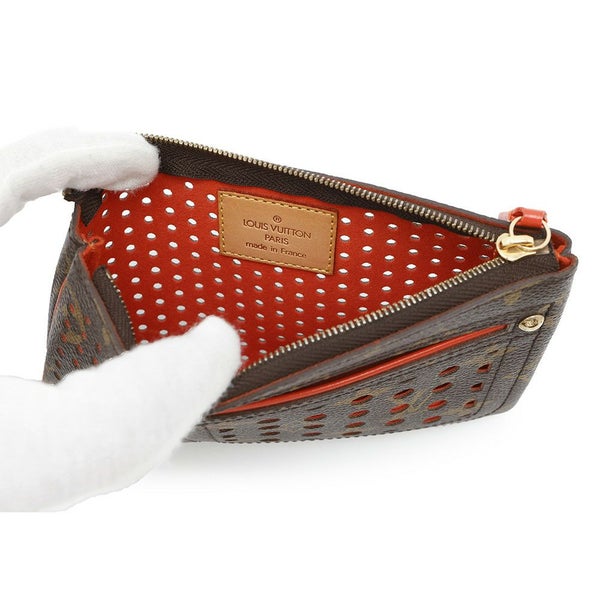 ルイヴィトン ポーチ モノグラム・ペルフォ ポシェット・プラット M95187 小物入れ アクセサリーポーチ