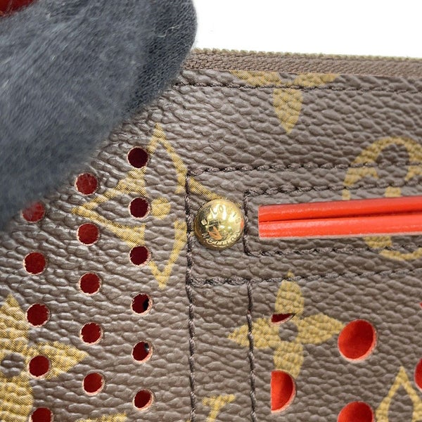 ルイヴィトン ポーチ モノグラム・ペルフォ ポシェット・プラット M95187 小物入れ アクセサリーポーチ