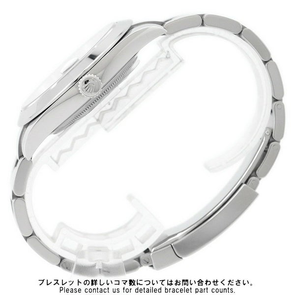 ロレックス デイトジャスト41 ランダムシリアル ルーレット 126300 ROLEX 腕時計 黒文字盤