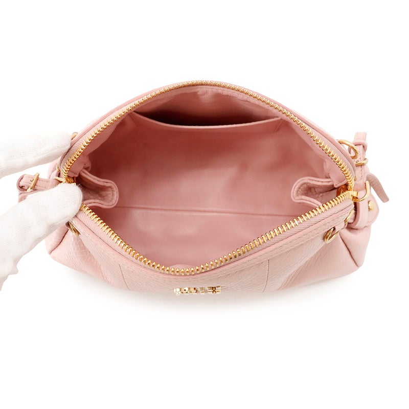 ミュウミュウ ショルダーバッグ パイソン/ナッパレザー 5ZH011 Miu Miu バッグ 2wayクラッチバッグ