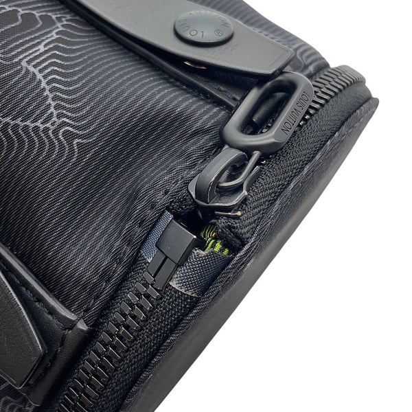 ルイヴィトン ショルダーバッグ 3Dモノグラム エクスパンダブル・ポロション M45604 2way 黒 ブラック