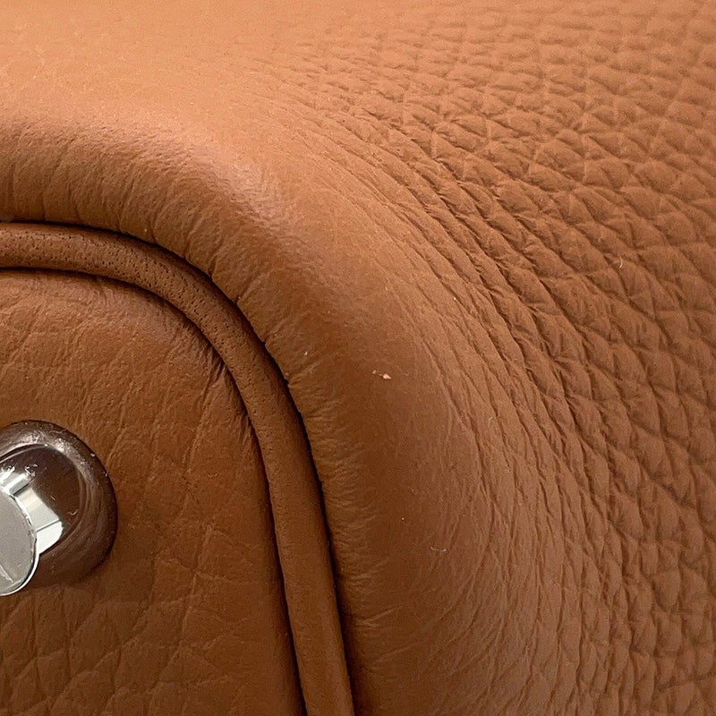 エルメス ハンドバッグ ピコタンロックPM ゴールド/シルバー金具 トリヨンクレマンス W刻印 HERMES