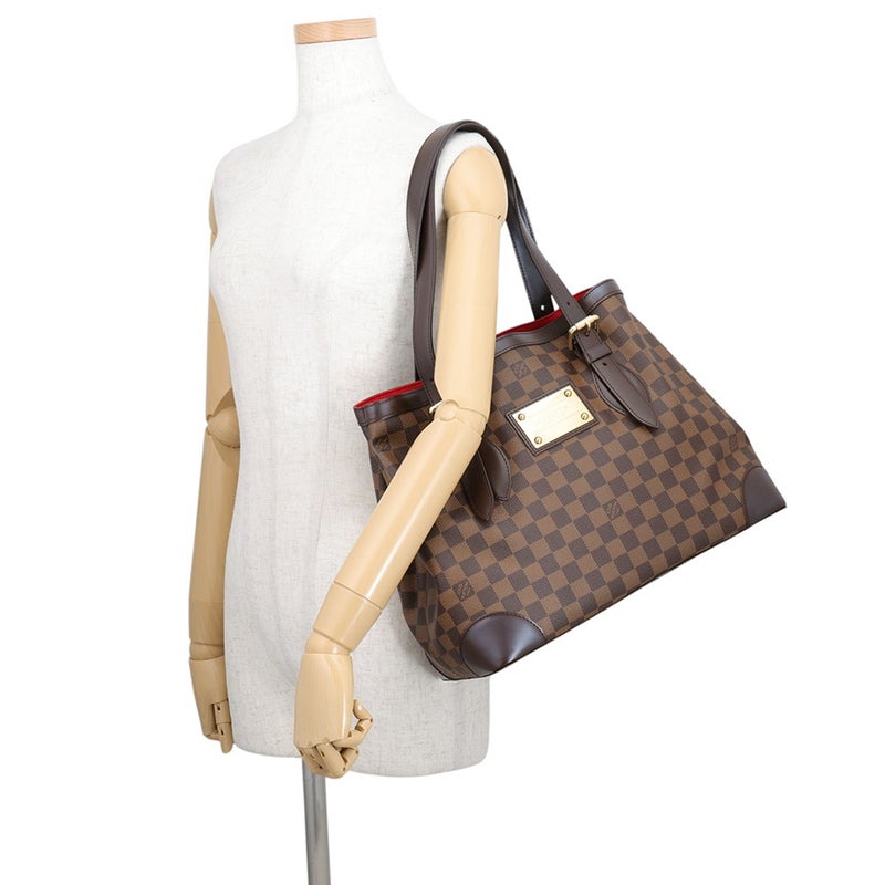 ルイヴィトン ショルダーバッグ ダミエ・エベヌ ハムステッドMM N51204 LOUIS VUITTON トートバッグ