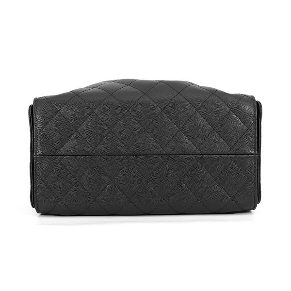 シャネル チェーンショルダーバッグ ココマーク CHANEL 25 スモール キャビアスキン AS5293 CHANEL 黒