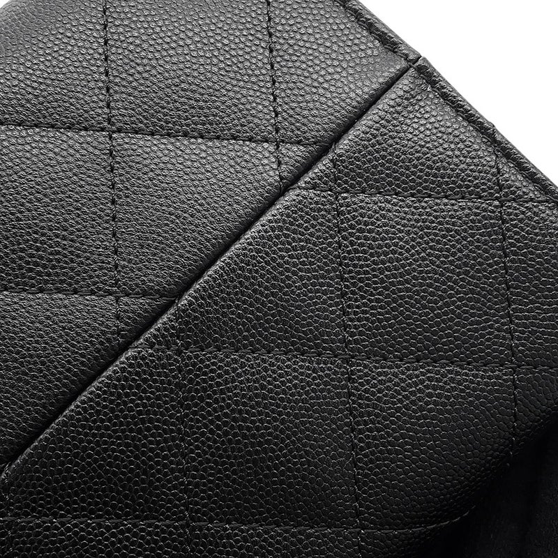 シャネル チェーンショルダーバッグ ココマーク CHANEL 25 スモール キャビアスキン AS5293 CHANEL 黒
