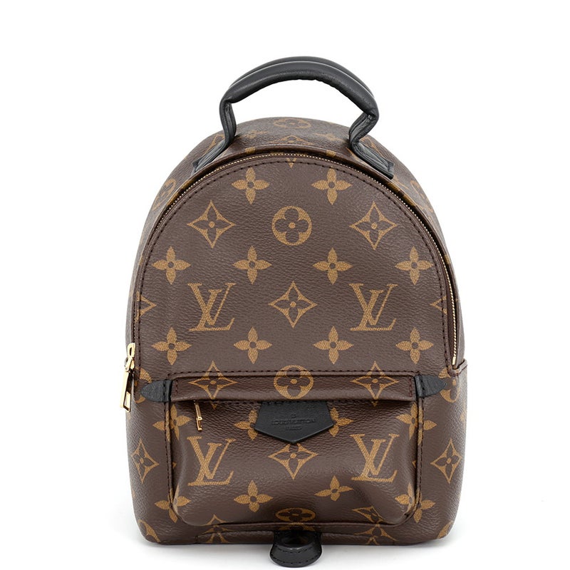 ルイヴィトン リュック モノグラム パームスプリングス バックパックMINI M44873 LOUIS VUITTON ヴィトン 黒