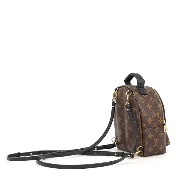 ルイヴィトン リュック モノグラム パームスプリングス バックパックMINI M44873 LOUIS VUITTON ヴィトン 黒