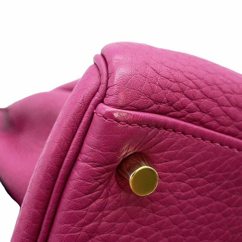 エルメス ハンドバッグ ケリー35 内縫い トスカ/ゴールド金具 トリヨンクレマンス □O刻印 2way