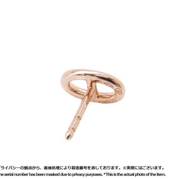 エルメス ピアス シェーヌダンクルモチーフ K18PGピンクゴールド HERMES ジュエリー スタッドピアス