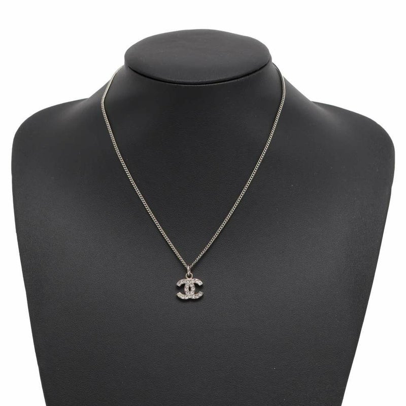 シャネル ネックレス ココマーク ラインストーン CHANEL アクセサリー