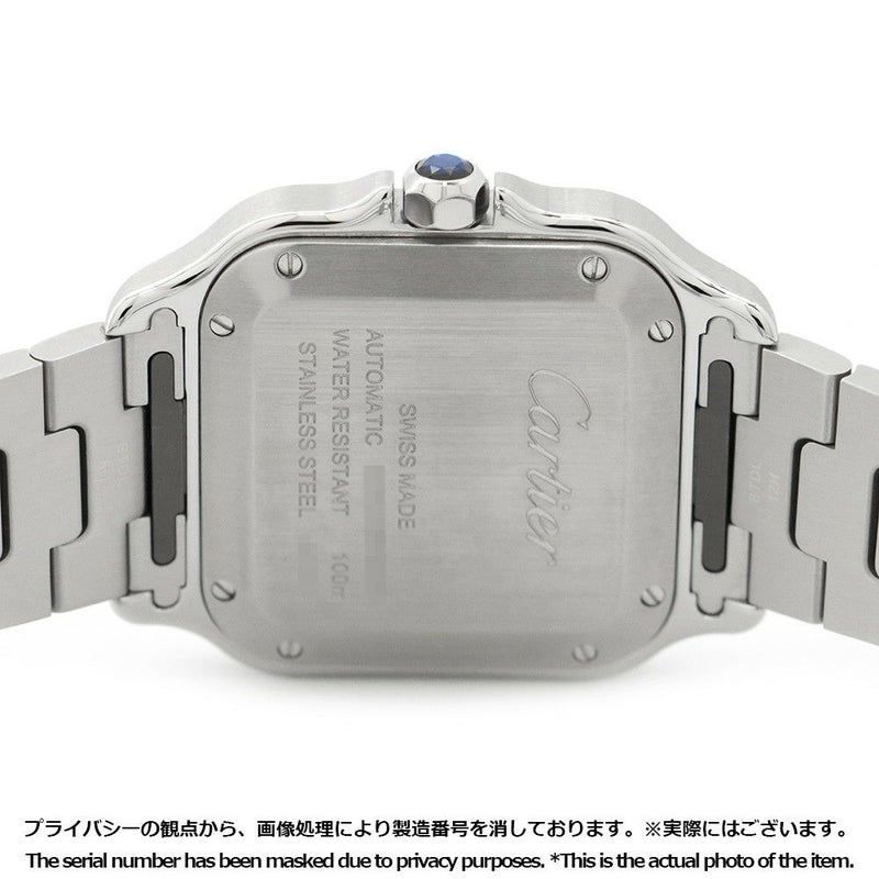 カルティエ サントス ドゥ カルティエ WSSA0061 Cartier 腕時計 グラデーショングリーン文字盤