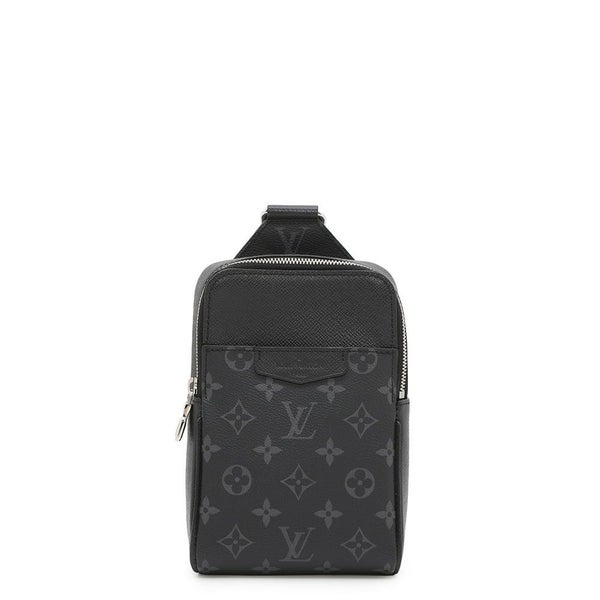 ルイヴィトン ボディバッグ モノグラム・エクリプス タイガ アウトドア・スリングバッグ M30741 ブラック 黒 タイガラマ