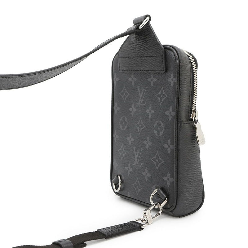 ルイヴィトン ボディバッグ モノグラム・エクリプス タイガ アウトドア・スリングバッグ M30741 ブラック 黒 タイガラマ