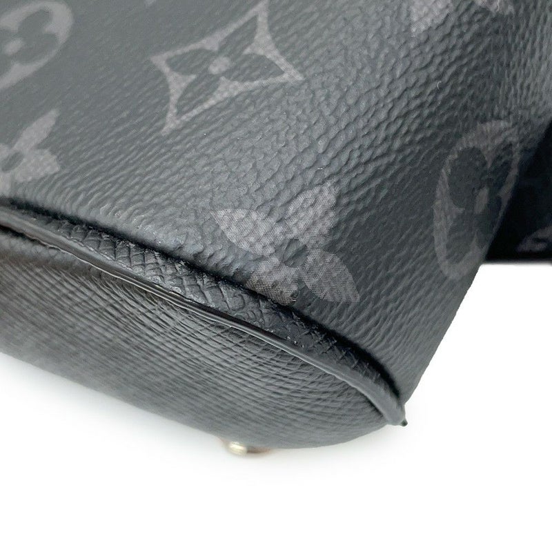 ルイヴィトン ボディバッグ モノグラム・エクリプス タイガ アウトドア・スリングバッグ M30741 ブラック 黒 タイガラマ