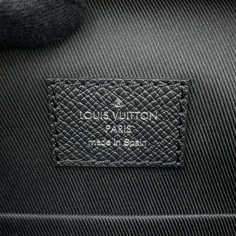 ルイヴィトン ボディバッグ モノグラム・エクリプス タイガ アウトドア・スリングバッグ M30741 ブラック 黒 タイガラマ