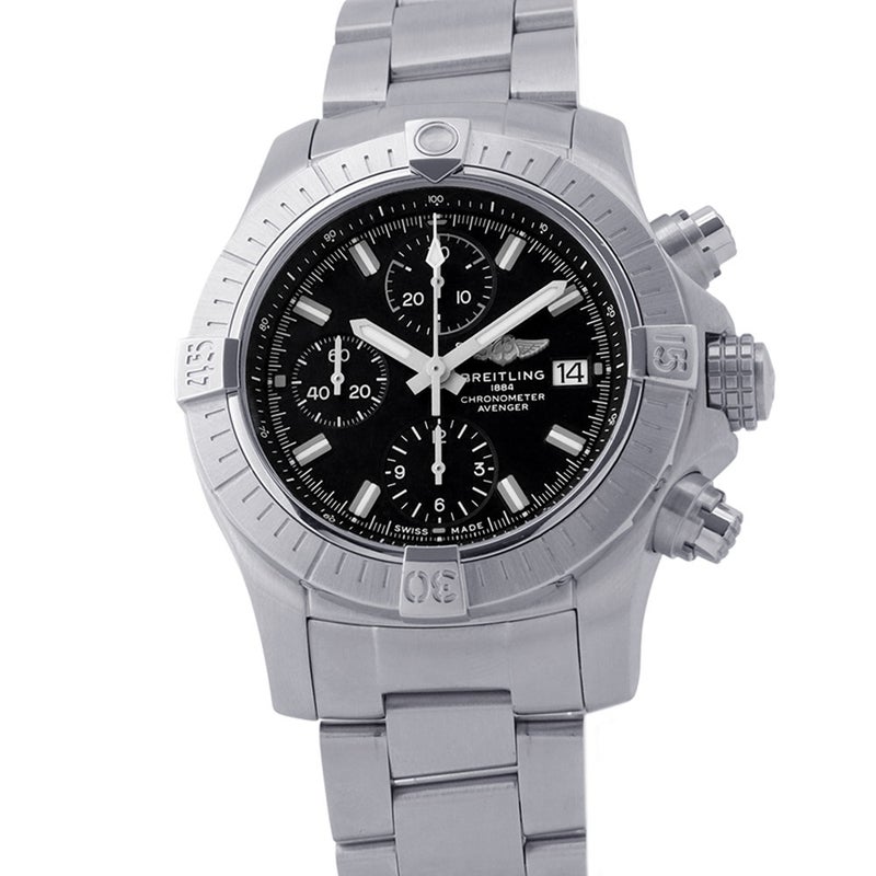 ブライトリング アベンジャー クロノグラフ 43 A13385101B1A1 BREITLING 腕時計 黒文字盤