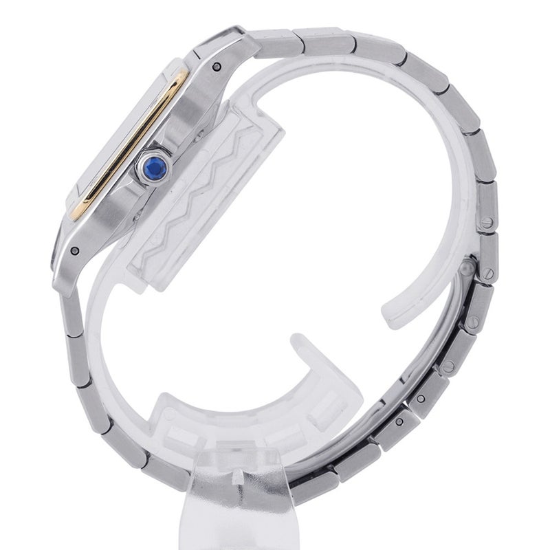 カルティエ サントス カレ LM 2961 Cartier 腕時計 白文字盤