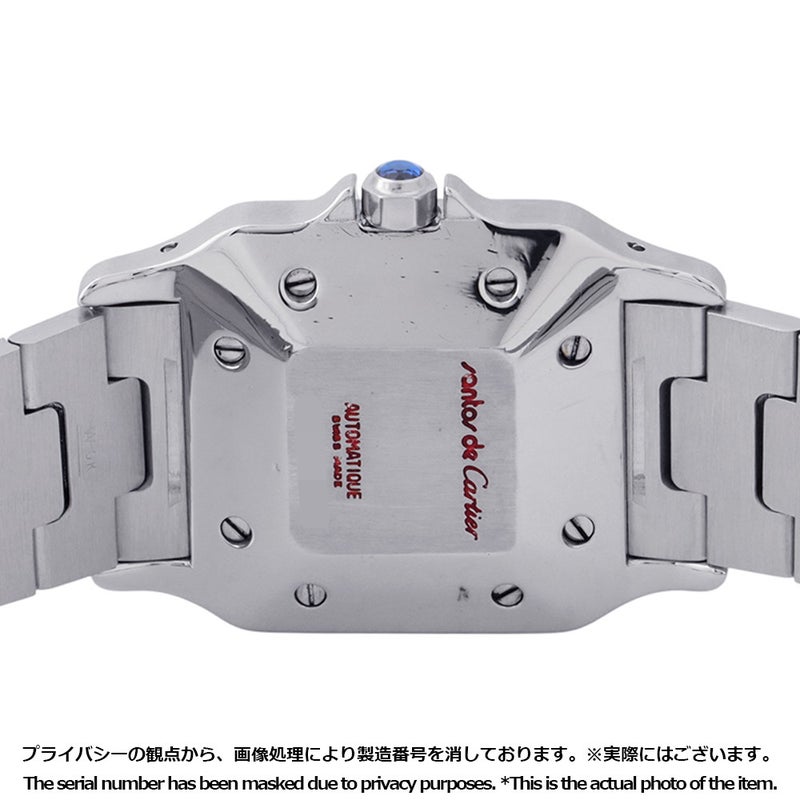 カルティエ サントス カレ LM 2961 Cartier 腕時計 白文字盤