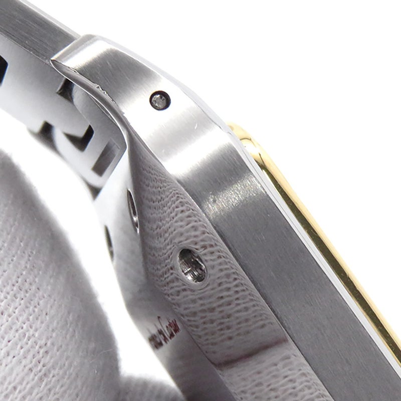 カルティエ サントス カレ LM 2961 Cartier 腕時計 白文字盤