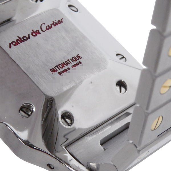 カルティエ サントス カレ LM 2961 Cartier 腕時計 白文字盤