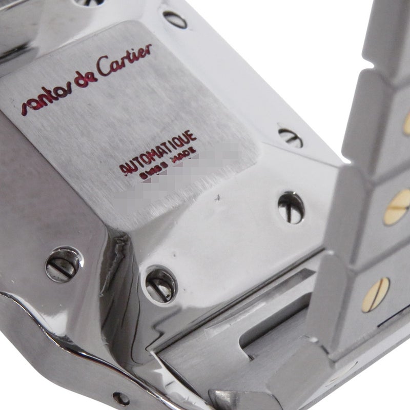 カルティエ サントス カレ LM 2961 Cartier 腕時計 白文字盤