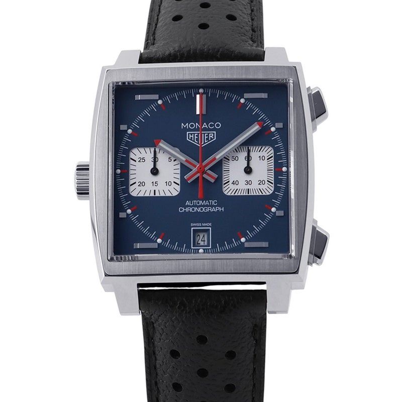 タグホイヤー モナコ クロノグラフ キャリバー11 CAW211P.FC6356 TAGHEUER 腕時計 ブルー文字盤